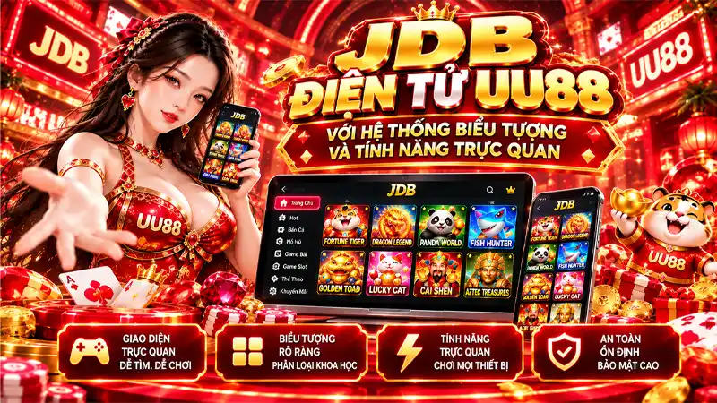 JDB Điện Tử UU88 Trên Điện Thoại, Máy Tính Bảng Và Máy Tính